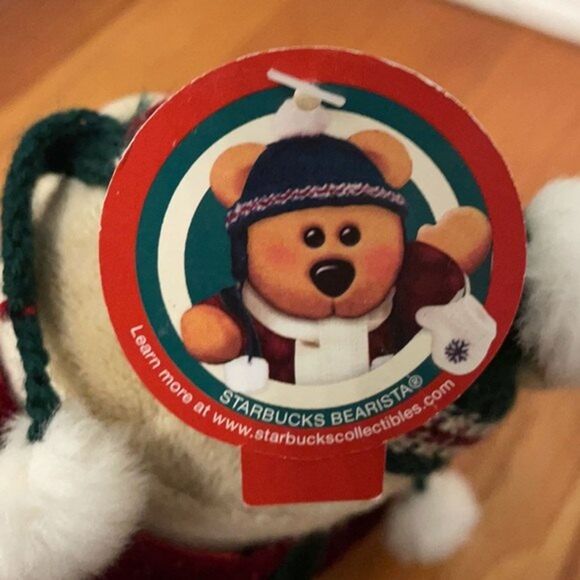 Starbucks Bearista Bear Collection 2005 Winter Teddy Tags Attached 42 Edition - Picture 7 of 12